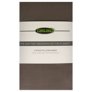 Classic Bamboo Pillowcase Set - Beach Linen-King by Cariloha-2 Pc